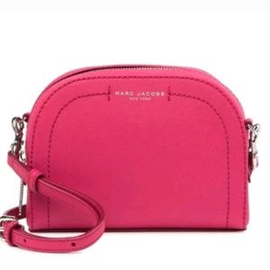 Marc Jacobs Playback Crossbody Hobo Bag Pink Purse